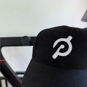 Peloton Black and White Logo Cap